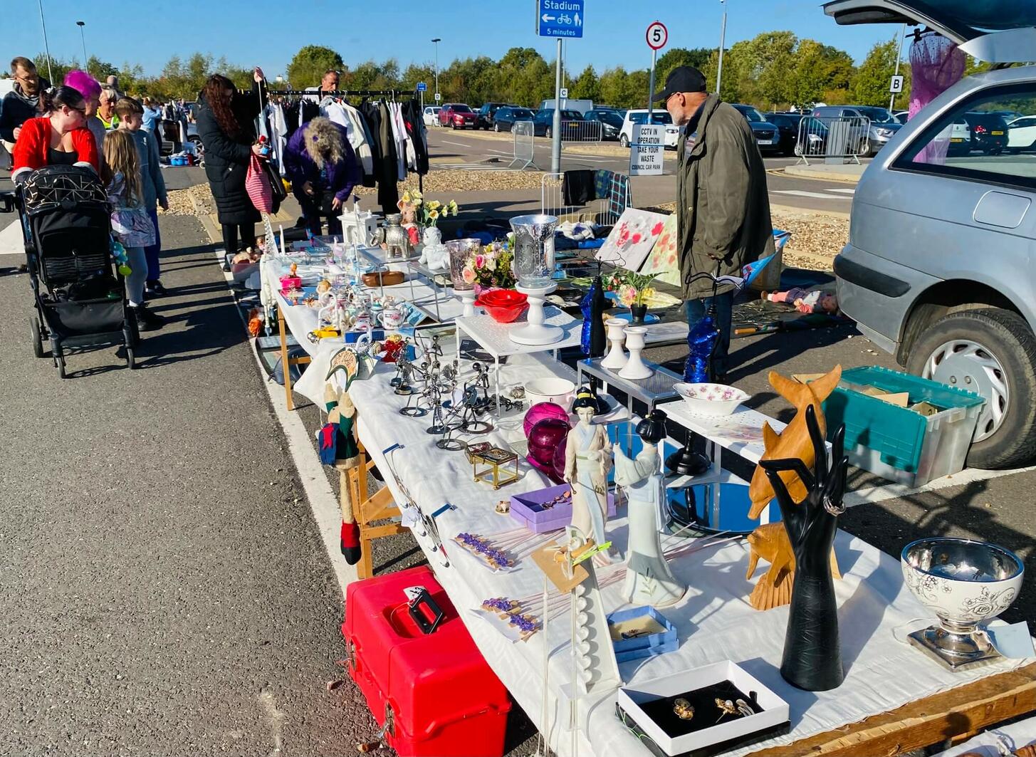 Colchester Car Boot Sale Stand