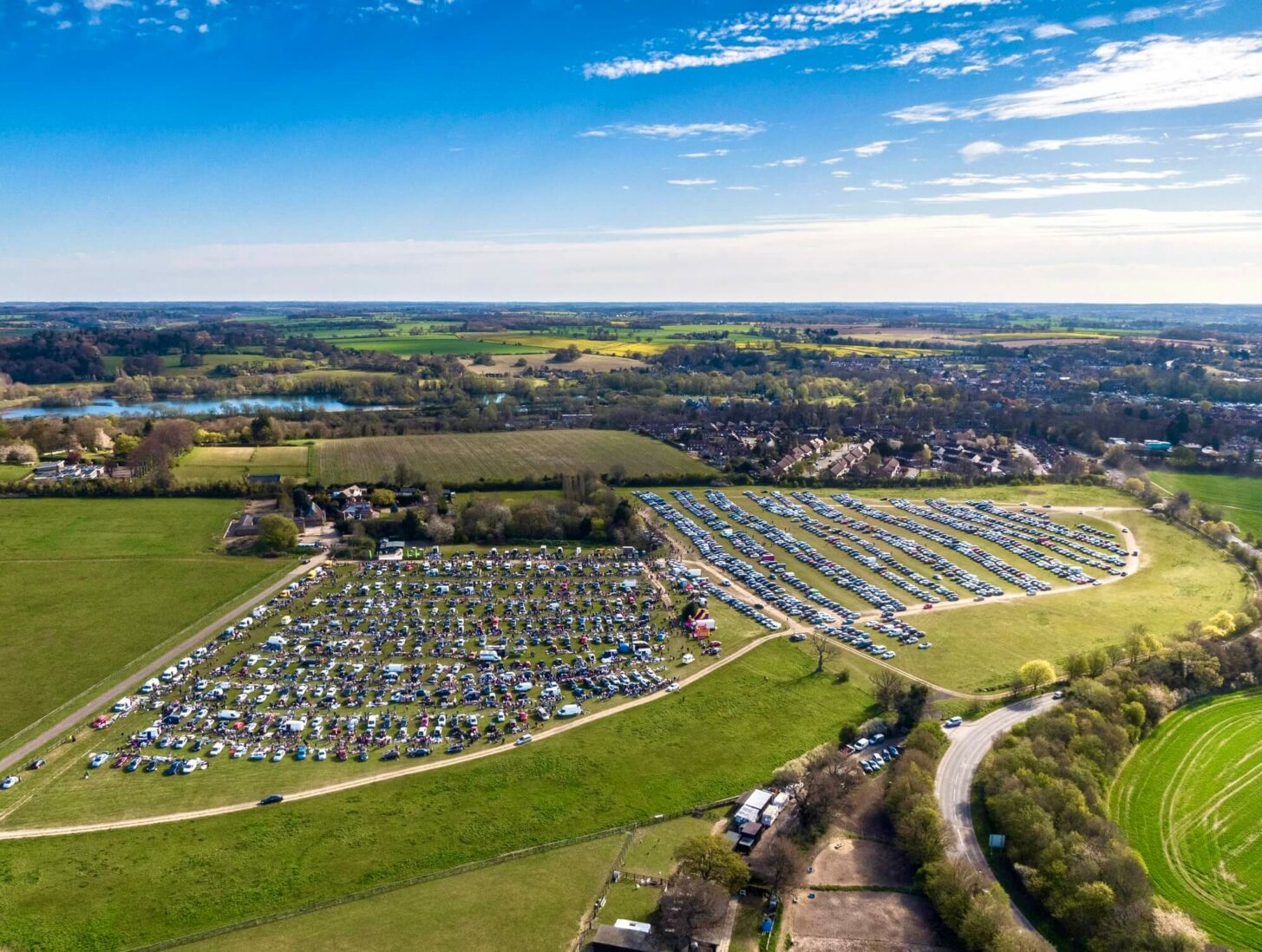 Great Amwell Aerial shot